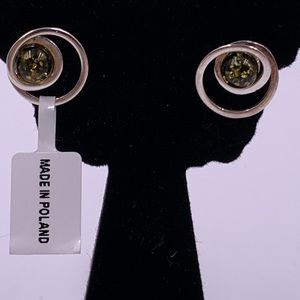 Israeli designer PZ Sterling Silver Earrings